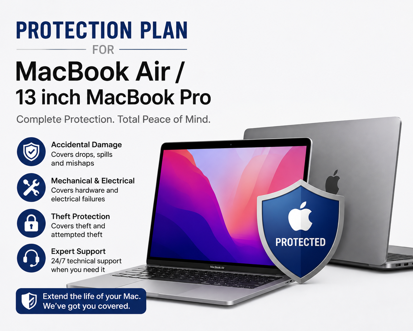 Protection Plan for MacBook Air / 13 inch MacBook Pro